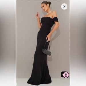 Black Corset detail dress